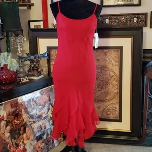 Adrianna Papell Red Formal Dress NWT